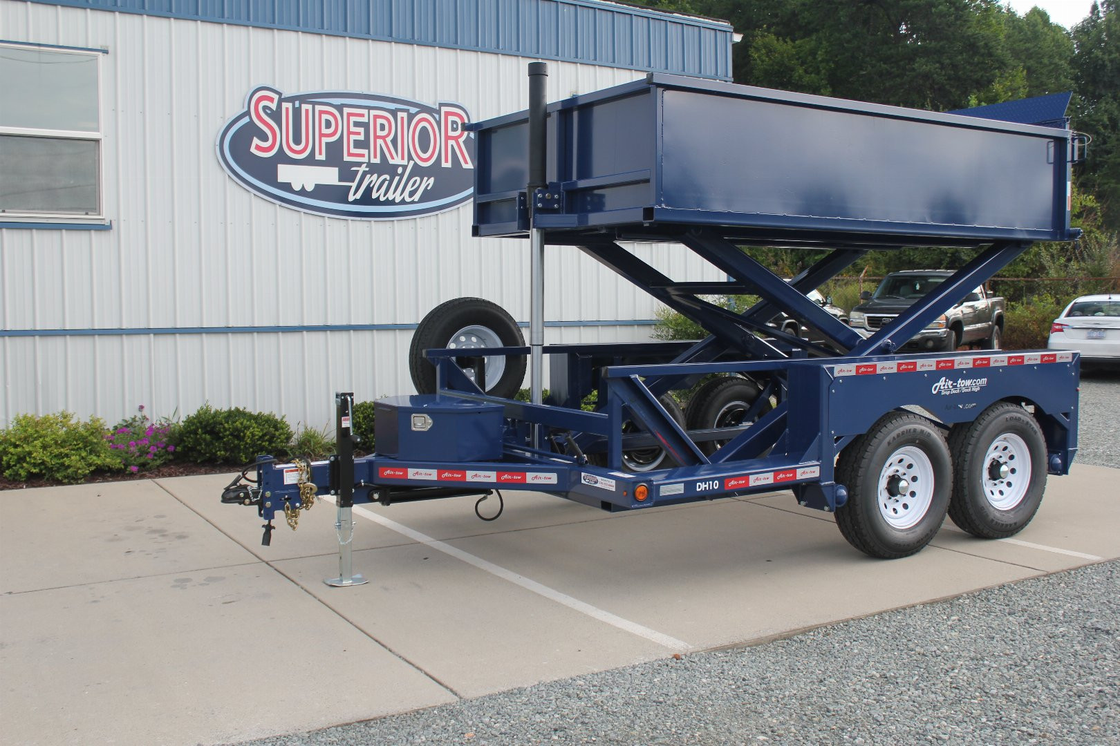 New 2024 Air Tow DH10 13.7K Dock Height Drop Deck Trailer