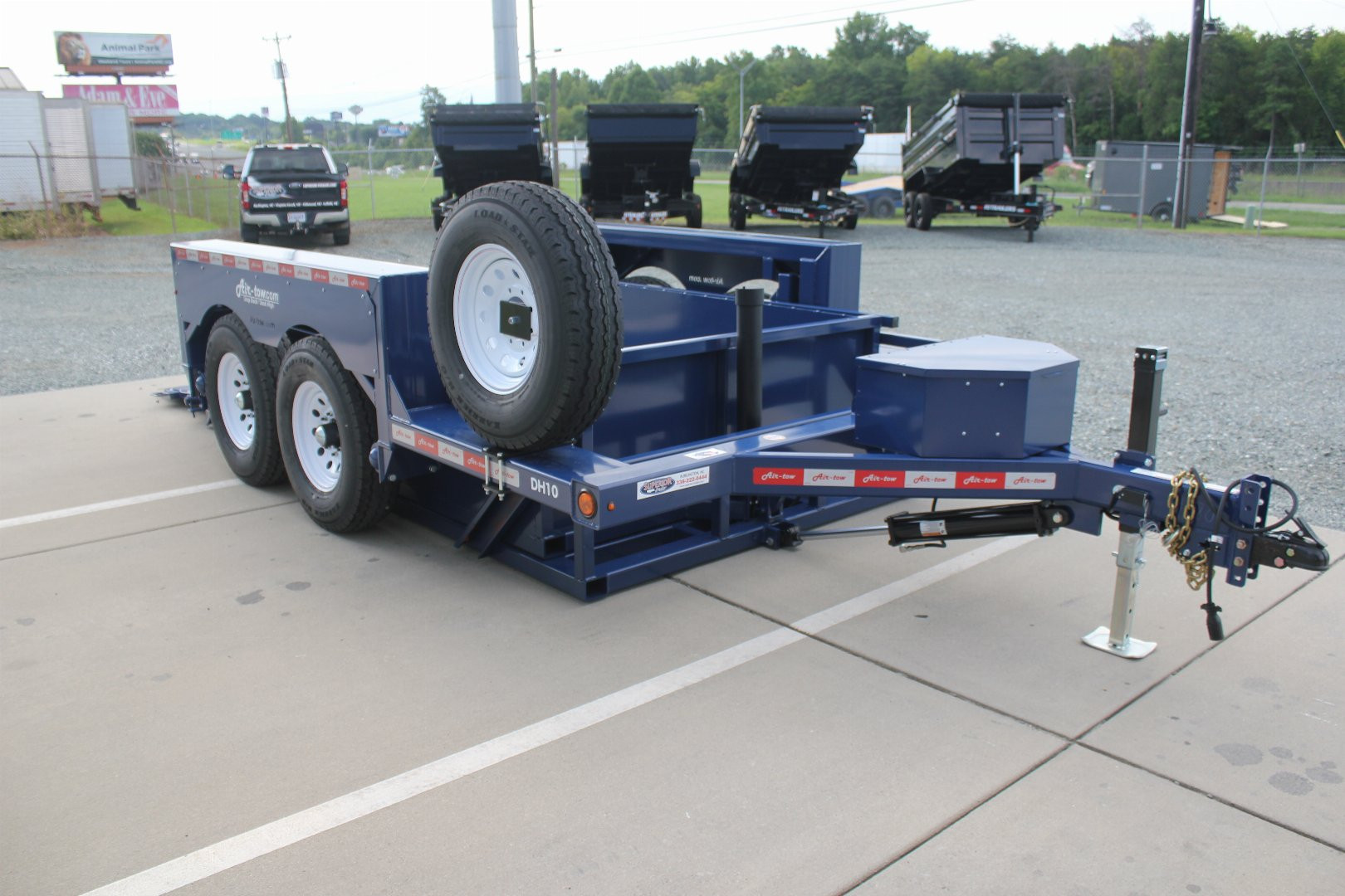 New 2024 Air Tow DH10 13.7K Dock Height Drop Deck Trailer