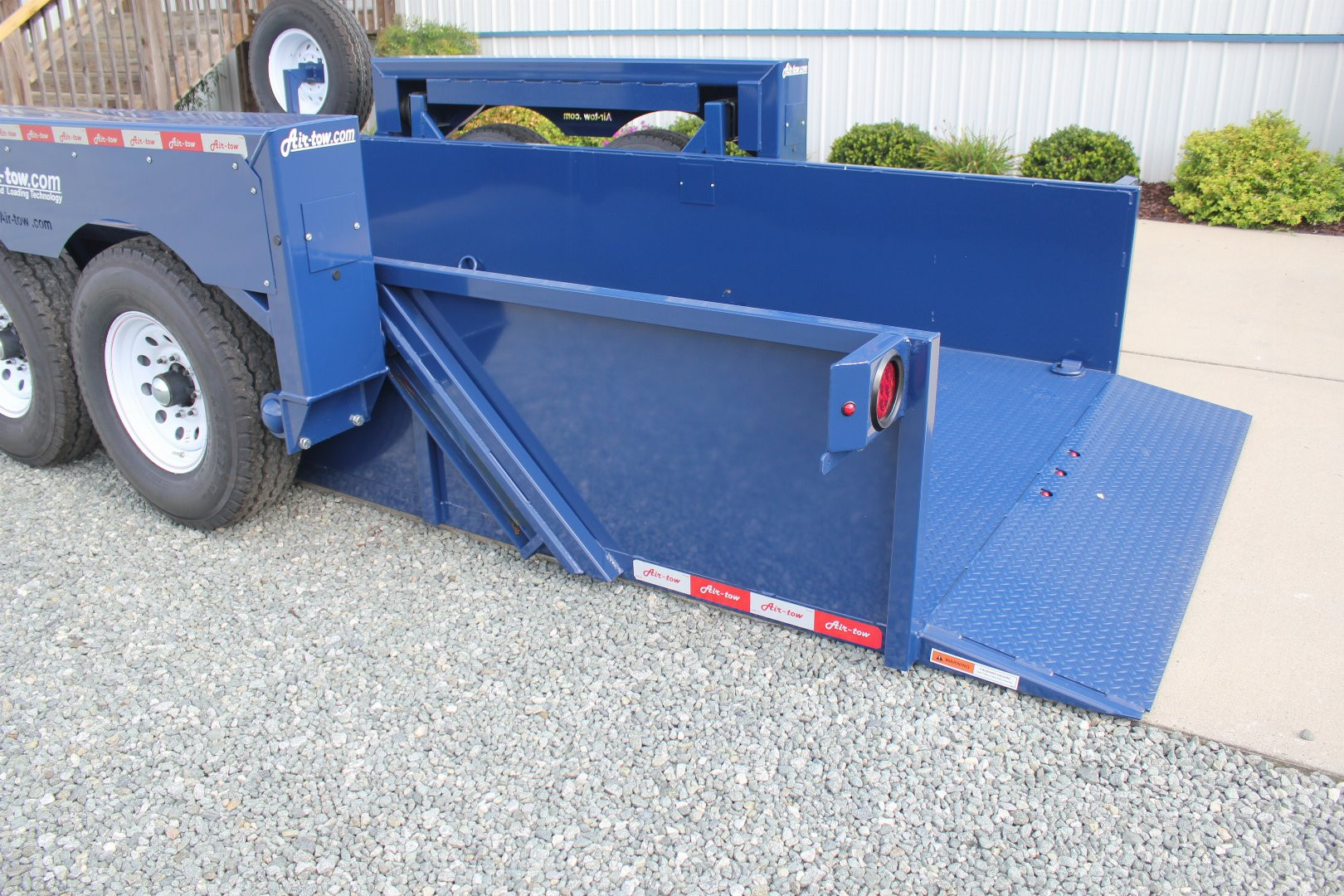New 2024 Air Tow 14' UT16-12 16k Drop Deck Equipment Trailer