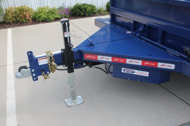 New 2024 Air Tow 14' UT16-12 16k Drop Deck Equipment Trailer
