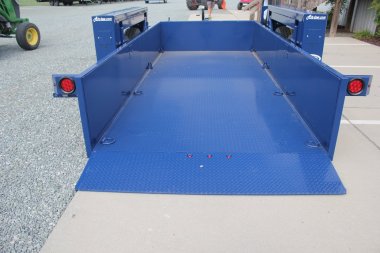 New 2024 Air Tow 14' UT16-12 16k Drop Deck Equipment Trailer