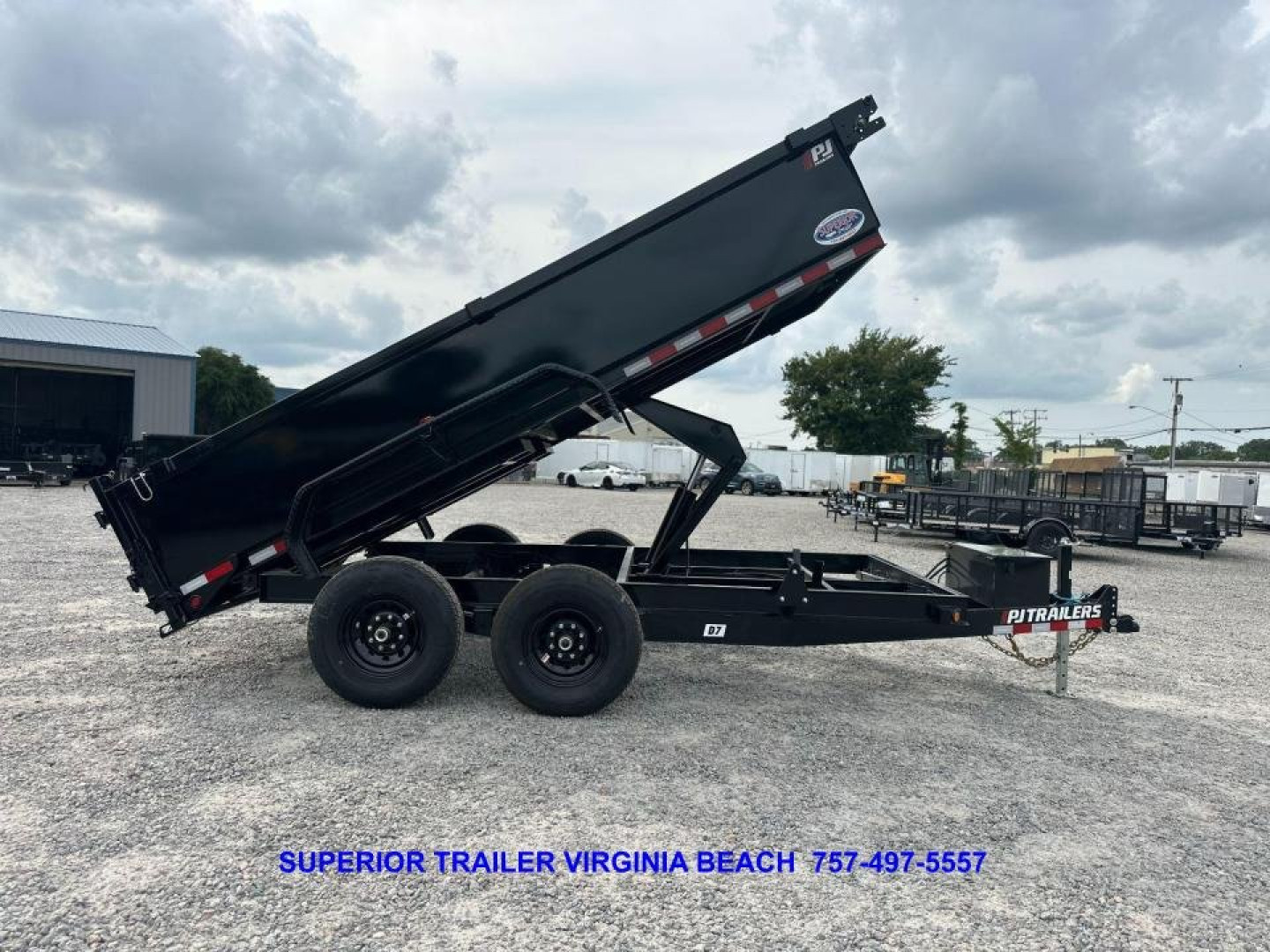 New 2025 PJ Trailers D7 7x14 14K Dump Trailer HOT ITEM WHILE SUPPLIES LAST