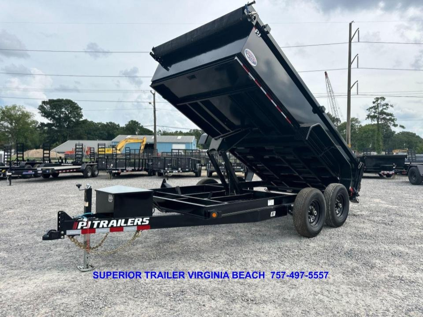 New 2025 PJ Trailers D7 7x14 14K Dump Trailer HOT ITEM WHILE SUPPLIES LAST