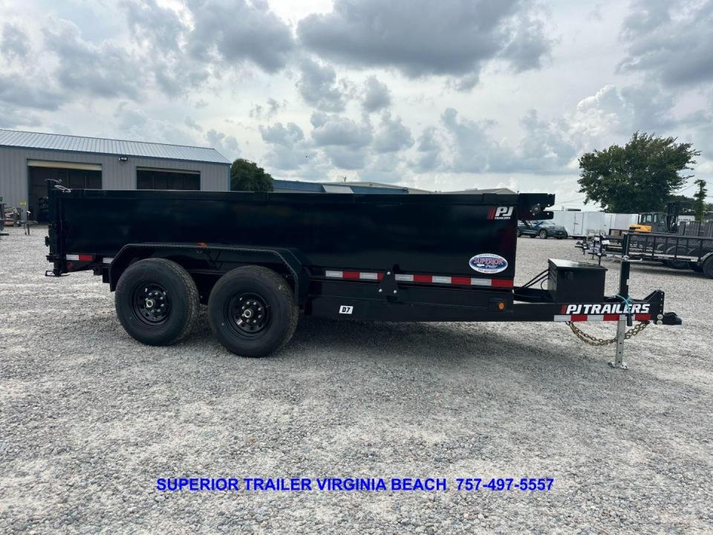 New 2025 PJ Trailers D7 7x14 14K Dump Trailer HOT ITEM WHILE SUPPLIES LAST