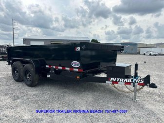 New 2025 PJ Trailers D7 7x14 14K Dump Trailer HOT ITEM WHILE SUPPLIES LAST