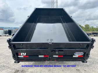 New 2025 PJ Trailers D7 7x14 14K Dump Trailer HOT ITEM WHILE SUPPLIES LAST