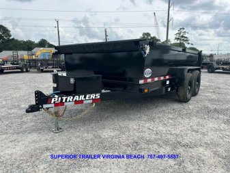 New 2025 PJ Trailers D7 7x14 14K Dump Trailer HOT ITEM WHILE SUPPLIES LAST