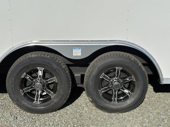 New 2025 CONTINENTAL CARGO 8.5X24 10K Car/ Race Trailer w/ Rear Wing