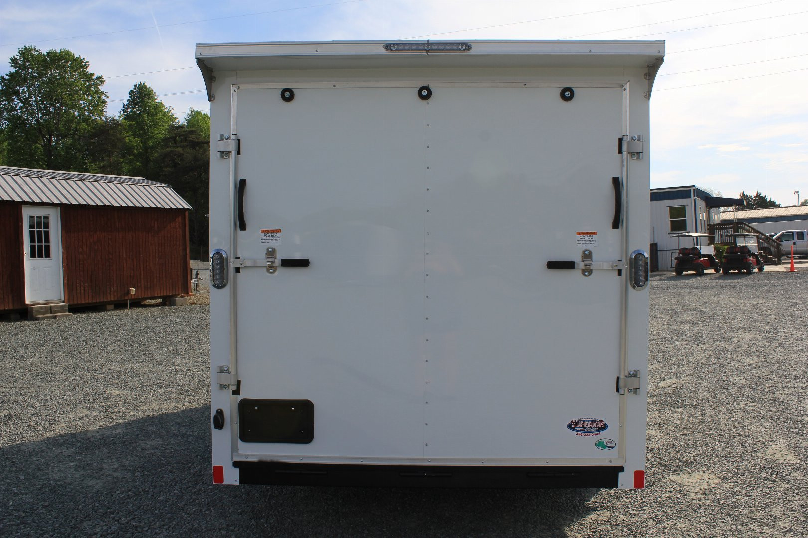 New 2025 CONTINENTAL CARGO 7X16 w/ Ramp Door & Rear Wing