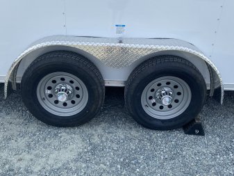 New 2025 CONTINENTAL CARGO 7X16 w/ Ramp Door & Rear Wing
