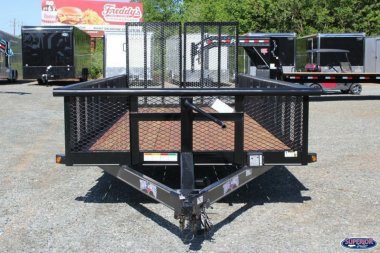 New 2024 TEXAS BRAGG TRAILERS 20BP 12K w/ 2' Expanded Sides and Split Gate Equipment Trailer