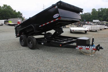 New 2025 PJ Trailers D7 7x14 14K Dump Trailer HOT ITEM WHILE SUPPLIES LAST