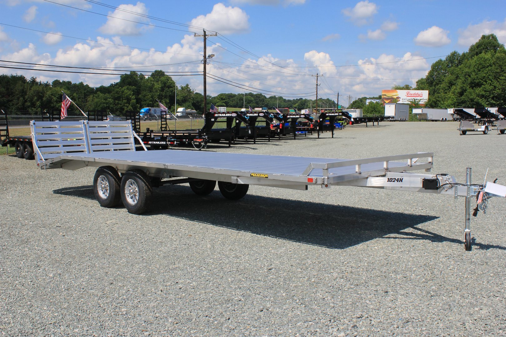 New 2024 ALUMA 1024H Deckover Trailer