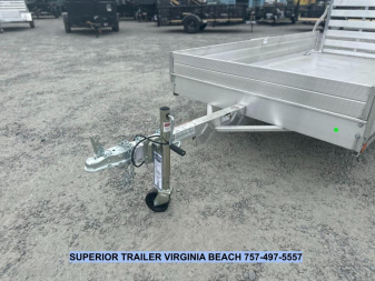 New 2025 Aluma 6310 w/ 12" Solid Sides Utility Trailer