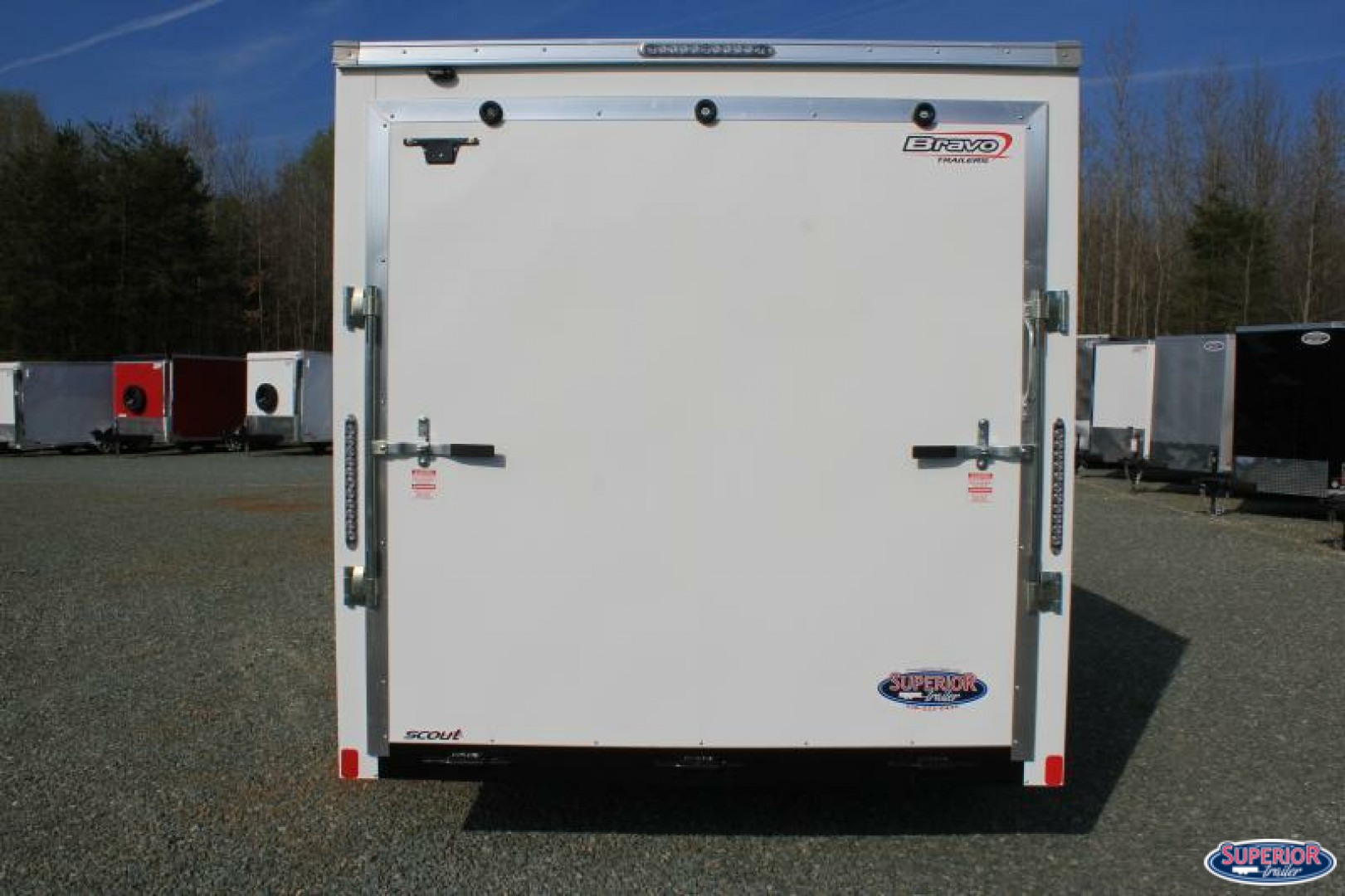 New 2025 BRAVO TRAILERS Scout 7x16 w/ Extra Height and Ramp Door