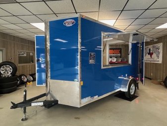 New 2025 CONTINENTAL CARGO 6x12 Vending / Concession Trailer