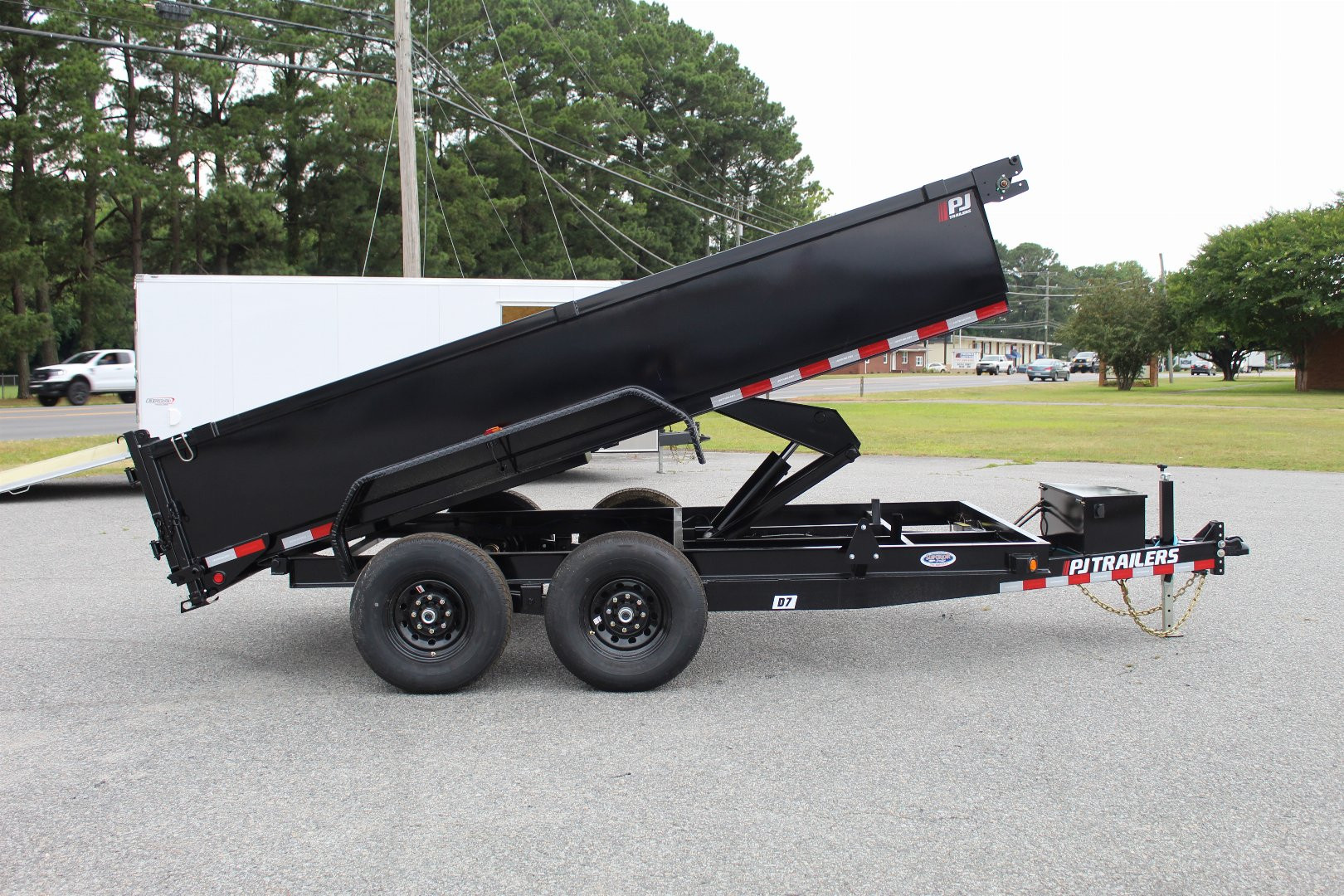 New 2025 PJ Trailers 7X14 D7 14K Dump Trailer HOT ITEM WHILE SUPPLIES LAST