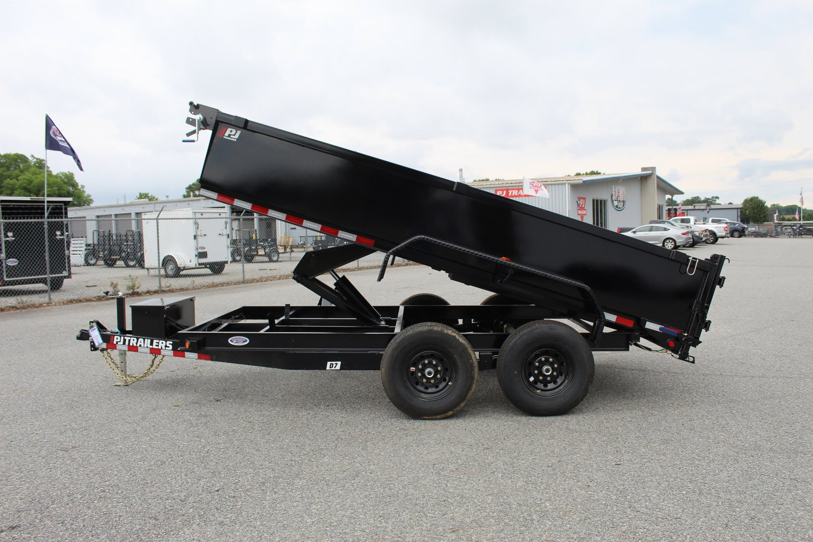New 2025 PJ Trailers 7X14 D7 14K Dump Trailer HOT ITEM WHILE SUPPLIES LAST