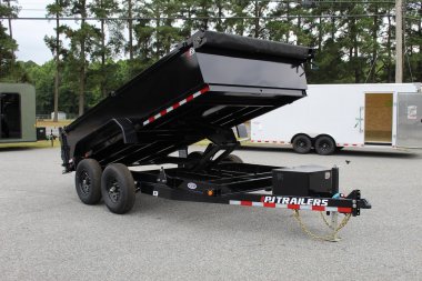 New 2025 PJ Trailers 7X14 D7 14K Dump Trailer HOT ITEM WHILE SUPPLIES LAST