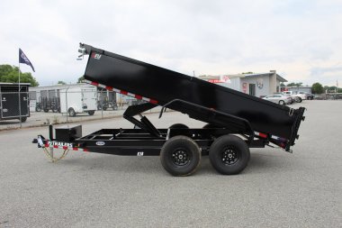 New 2025 PJ Trailers 7X14 D7 14K Dump Trailer HOT ITEM WHILE SUPPLIES LAST
