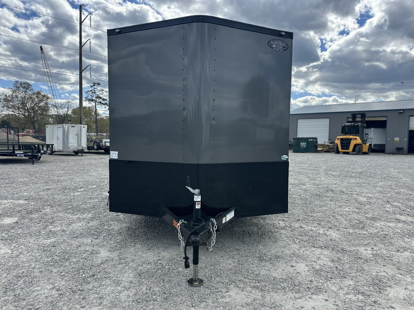 New 2025 CONTINENTAL CARGO 7x14 w/ Ramp & Black Out Pkg