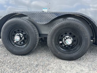 New 2025 CONTINENTAL CARGO 7x14 w/ Ramp & Black Out Pkg