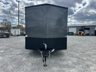 New 2025 CONTINENTAL CARGO 7x14 w/ Ramp & Black Out Pkg