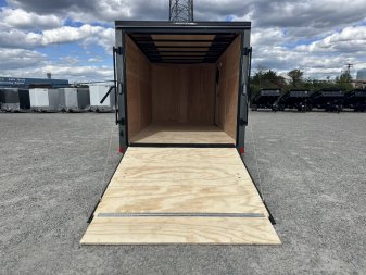 New 2025 CONTINENTAL CARGO 7x14 w/ Ramp & Black Out Pkg