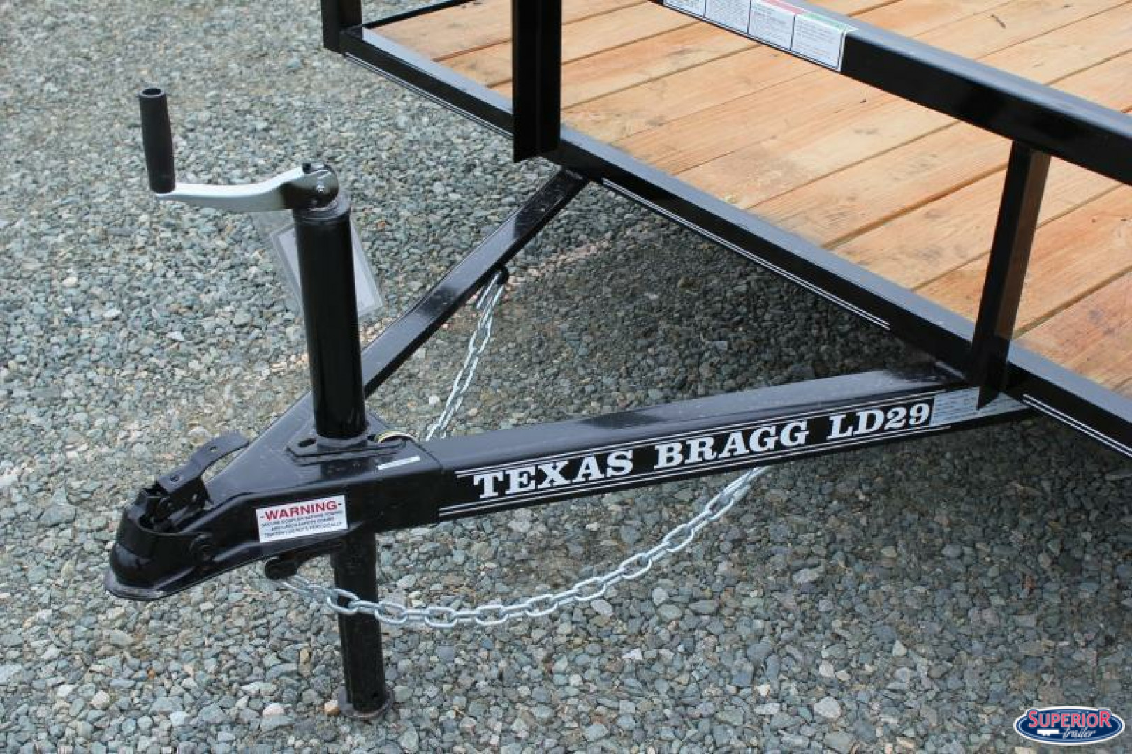 New 2024 TEXAS BRAGG TRAILERS 6x12LD w/ Gate Utility Trailer