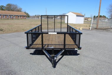 New 2024 TEXAS BRAGG TRAILERS 6x12LD w/ Gate Utility Trailer
