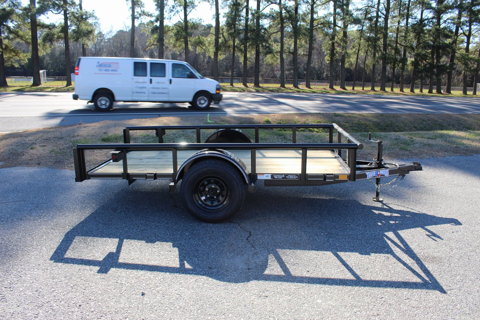 New 2024 TEXAS BRAGG TRAILERS 5X10P Tilt Trailer
