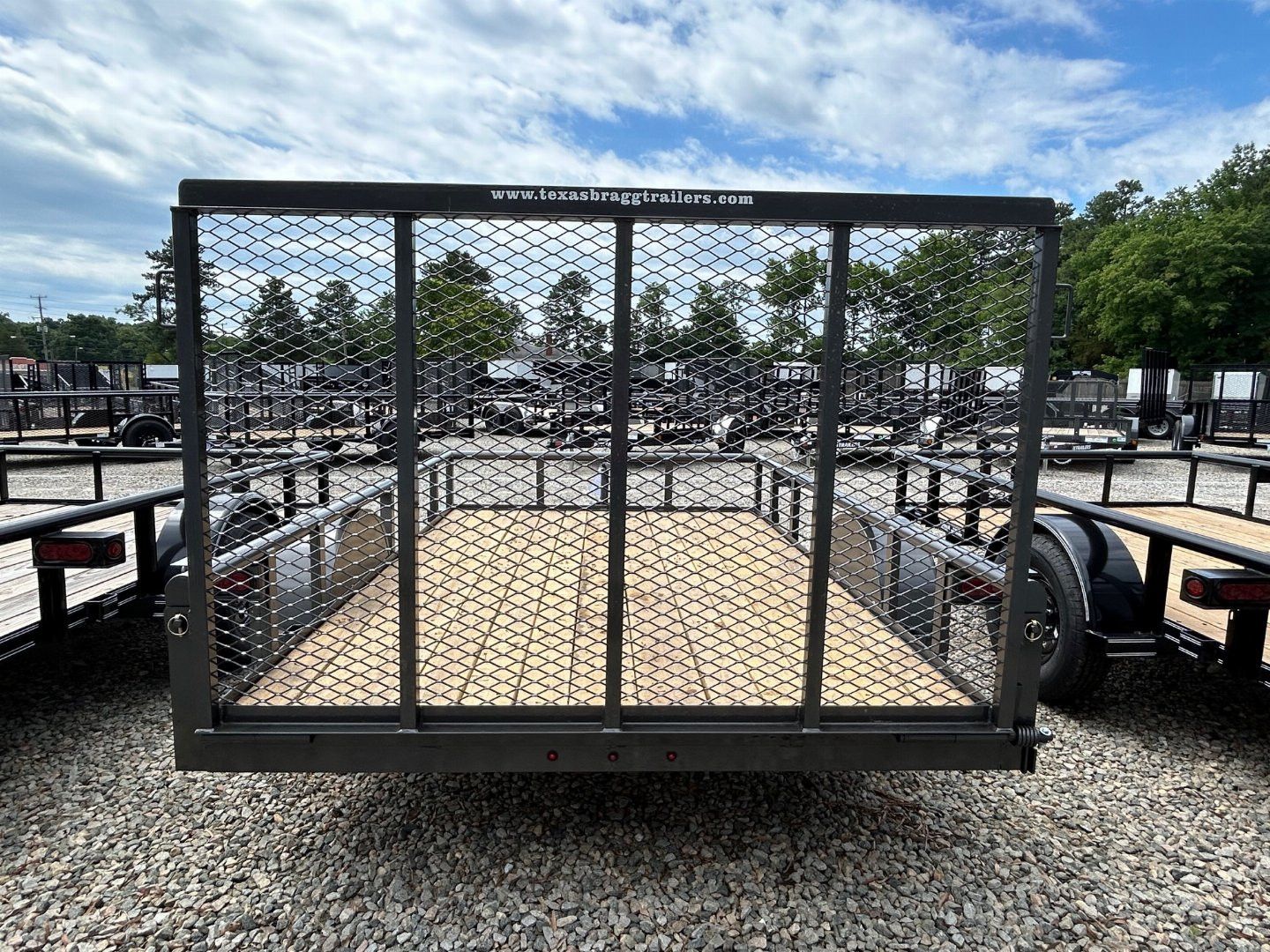 New 2024 TEXAS BRAGG TRAILERS 6x10P w/ Gate Utility Trailer