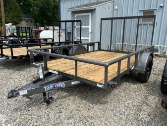 New 2024 TEXAS BRAGG TRAILERS 6x10P w/ Gate Utility Trailer