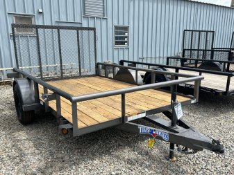 New 2024 TEXAS BRAGG TRAILERS 6x10P w/ Gate Utility Trailer