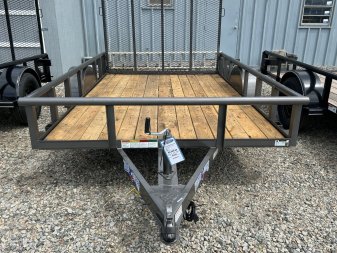 New 2024 TEXAS BRAGG TRAILERS 6x10P w/ Gate Utility Trailer