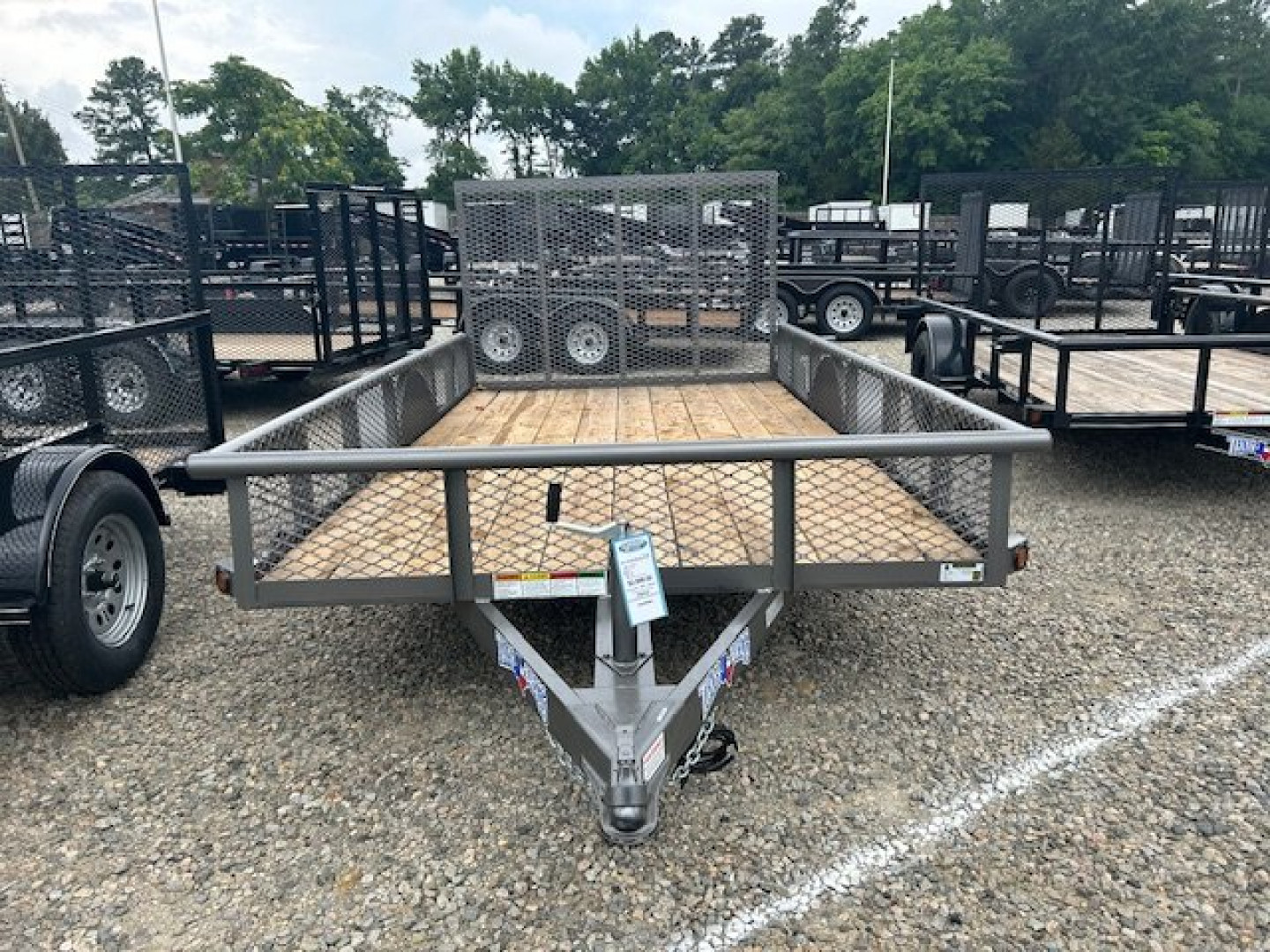 New 2024 TEXAS BRAGG TRAILERS 6x12P w/ Expanded Sides and Gate Utility Trailer