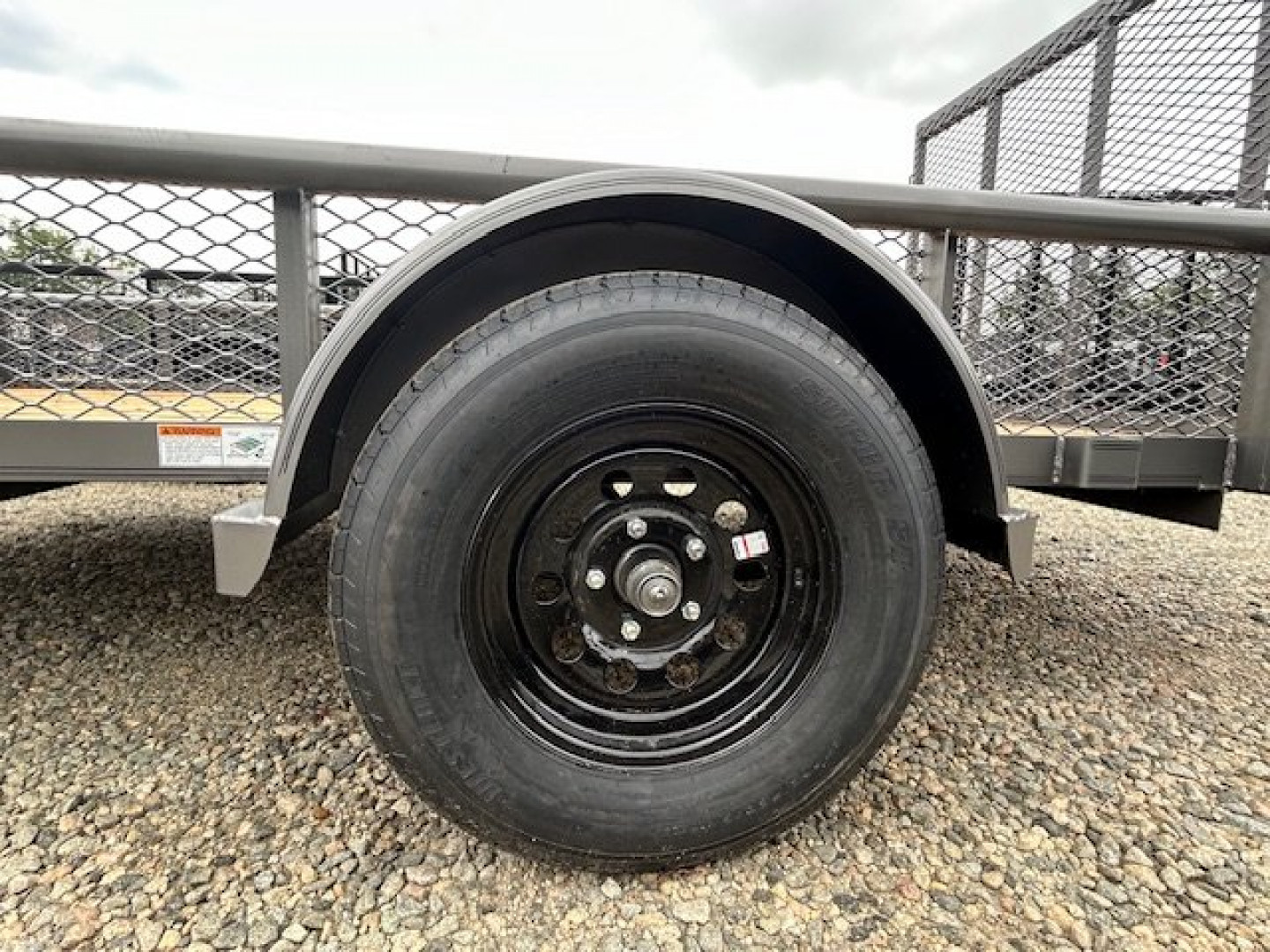 New 2024 TEXAS BRAGG TRAILERS 6x12P w/ Expanded Sides and Gate Utility Trailer