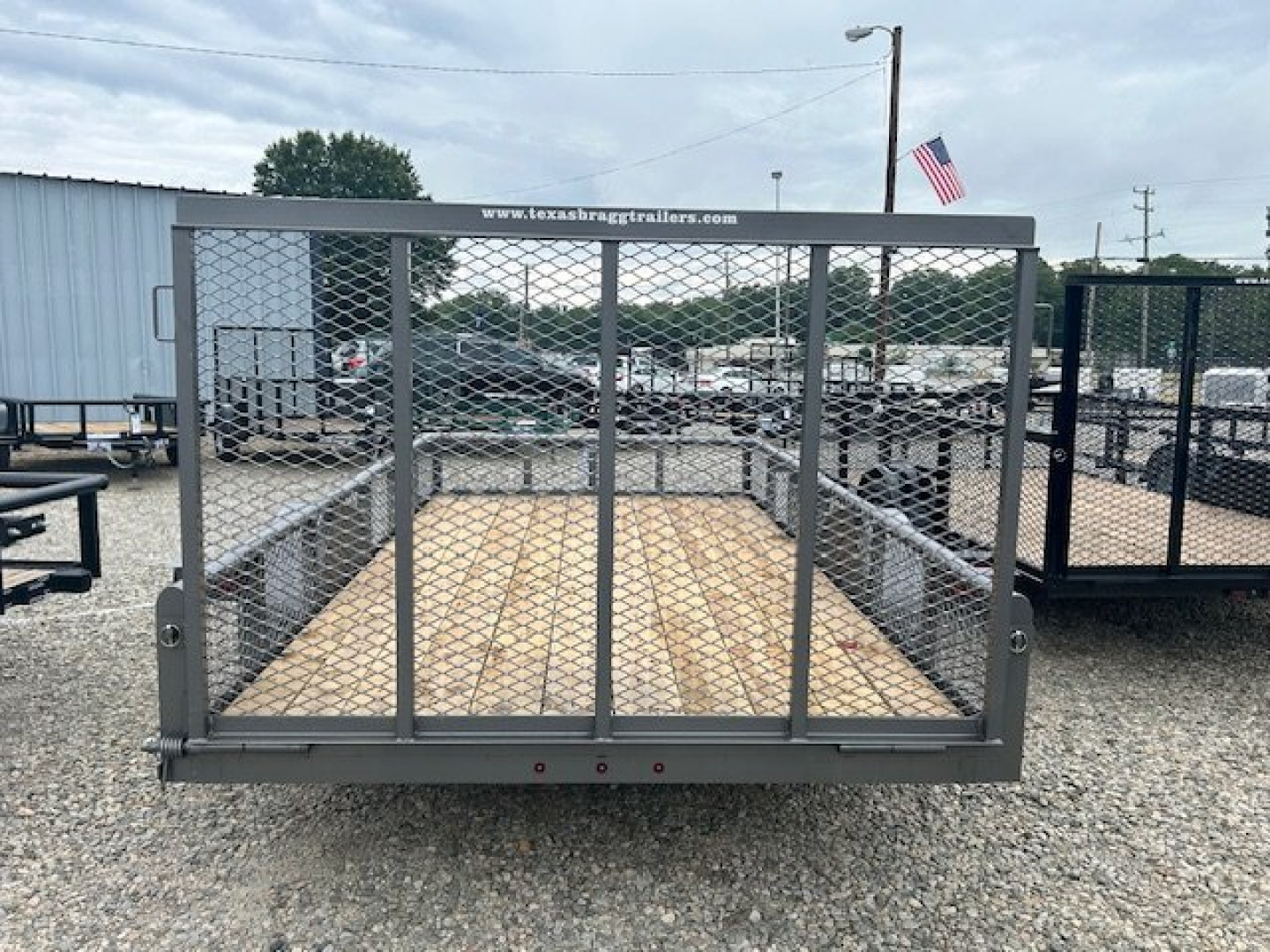 New 2024 TEXAS BRAGG TRAILERS 6x12P w/ Expanded Sides and Gate Utility Trailer