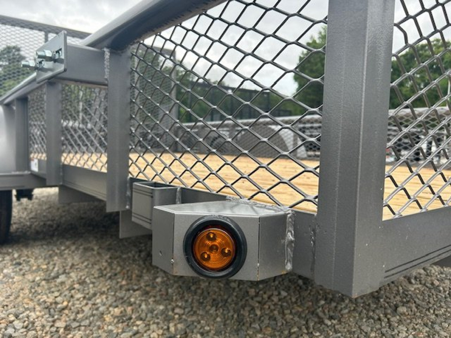 New 2024 TEXAS BRAGG TRAILERS 6x12P w/ Expanded Sides and Gate Utility Trailer
