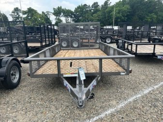 New 2024 TEXAS BRAGG TRAILERS 6x12P w/ Expanded Sides and Gate Utility Trailer