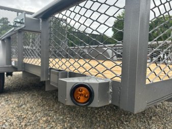 New 2024 TEXAS BRAGG TRAILERS 6x12P w/ Expanded Sides and Gate Utility Trailer