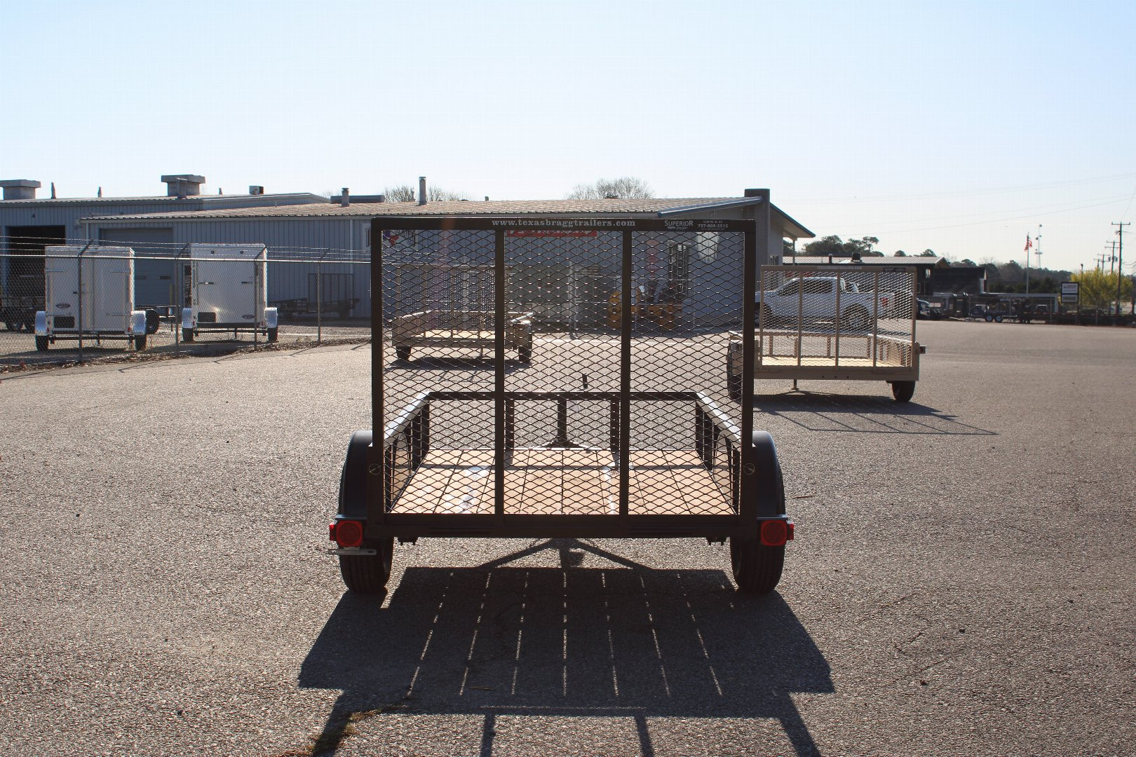 New 2024 TEXAS BRAGG TRAILERS 5x8LD w/ Gate Utility Trailer
