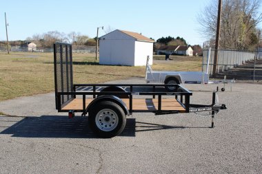 New 2024 TEXAS BRAGG TRAILERS 5x8LD w/ Gate Utility Trailer
