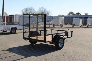 New 2024 TEXAS BRAGG TRAILERS 5x8LD w/ Gate Utility Trailer