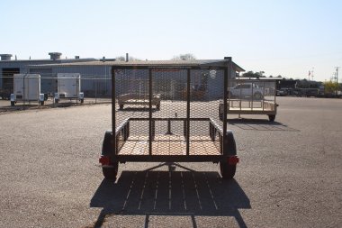 New 2024 TEXAS BRAGG TRAILERS 5x8LD w/ Gate Utility Trailer