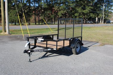 New 2024 TEXAS BRAGG TRAILERS 5x8LD w/ Gate Utility Trailer