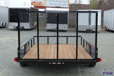 New 2024 TEXAS BRAGG TRAILERS 6x12LD w/ Gate Utility Trailer