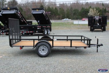 New 2024 TEXAS BRAGG TRAILERS 6x12LD w/ Gate Utility Trailer