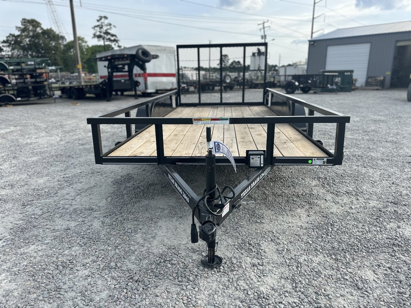 New 2024 TEXAS BRAGG TRAILERS 14LD w/ Gate Utility Trailer