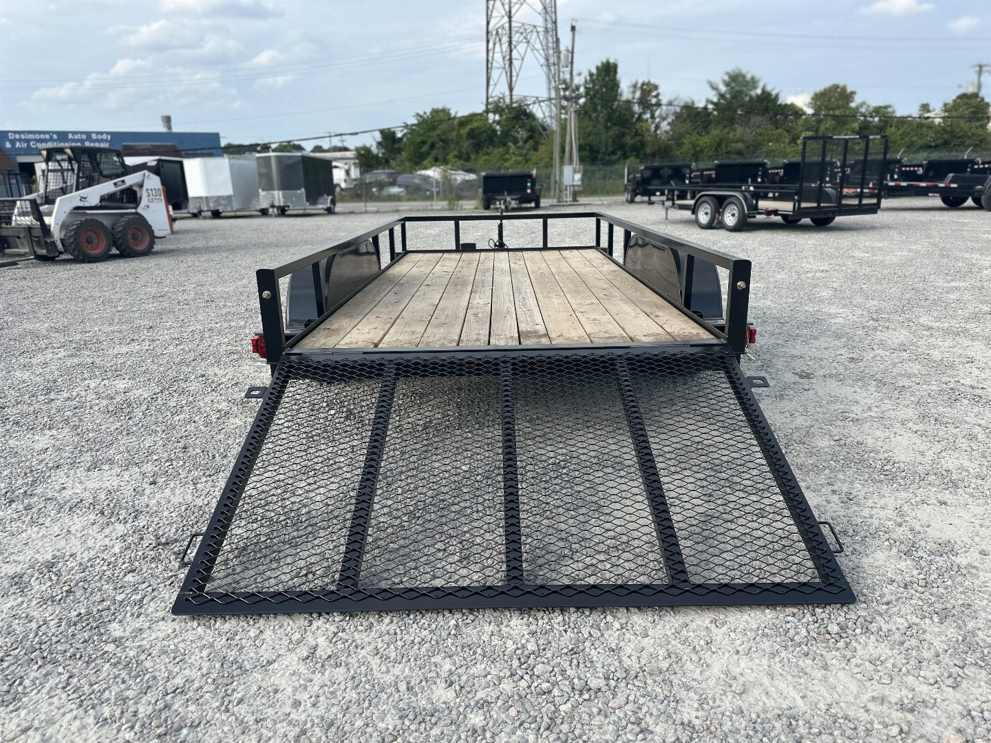 New 2024 TEXAS BRAGG TRAILERS 14LD w/ Gate Utility Trailer